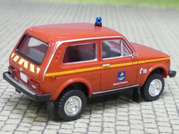 1/87 Brekina Lada Niva Pompiers du Loiret Frankreich SAI 2475