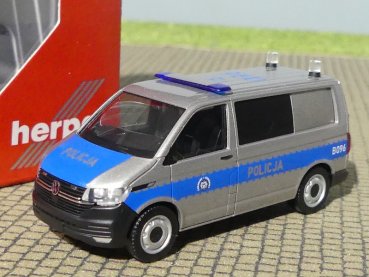 1/87 Herpa VW T6.1 Bus Policja Polen 097109