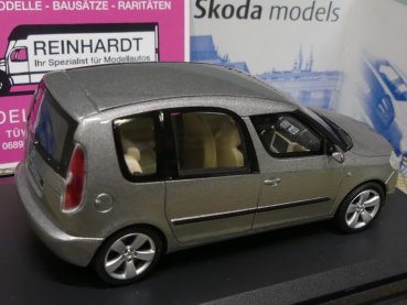 1/43 Abrex Skoda Roomster Satin Grey Metallic A5