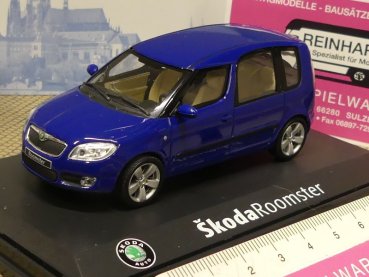 1/43 Abrex Skoda Roomster dunkelblau A33