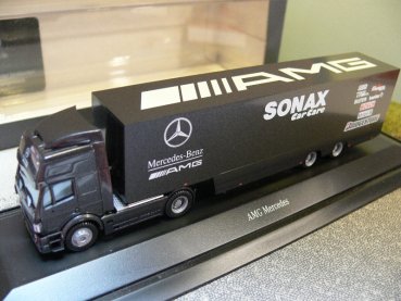 1/87 Herpa MB SK AMG Sonax 1996 Koffer-Sattelzug 225540