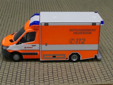 1/87 Rietze GSF RTW '18 Johanniter Rettungsdienst Hildesheim 76174