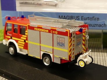 1/87 Rietze Magirus Eurofire Feuerwehr Bad Kreuznach 68311