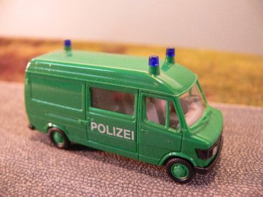 1/87 Herpa MB 207 Polizei Halbbus grün SONDERPREIS