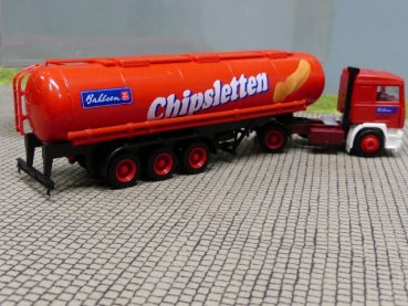 1/87 Herpa Albedo Volvo F12 Bahlsen Chipsletten Tank SZ