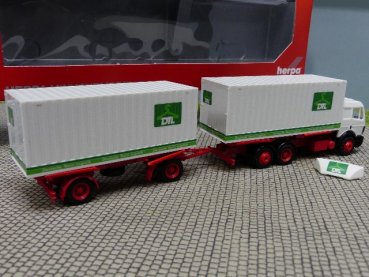 1/87 Herpa MB SK DTL Wechselkoffer HZ