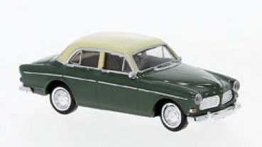 1/87 Brekina Volvo Amazon 4-türig dunkelgrün-beige 29228