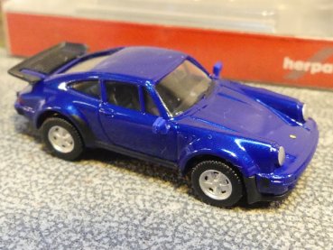 1/87 Herpa Porsche 911 Turbo blaumetallic 030601-002