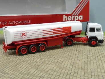 1/87 Herpa IVECO TurboStar Kässbohrer Tank-Sattelzug