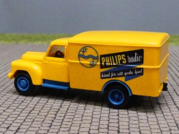 1/87 Brekina Hanomag L 28 Koffer Philips SE 37144