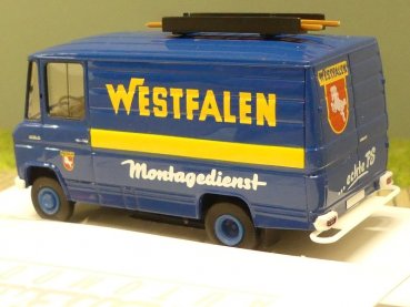 1/87 Brekina MB L 406 Westfalen Montagedienst Kasten 36810