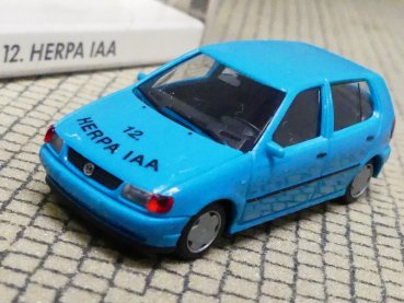 1/87 Herpa VW Polo 12. Herpa IAA adriablau 4 türig