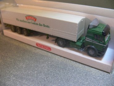 1/87 Wiking MB SK Hengstenberg Planen-Sattelzug 511 01 B