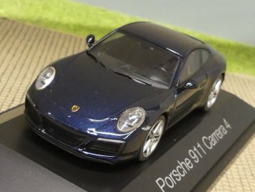 1/43 Herpa Porsche 911 Carrera 4 Coupé dunkelblaumetallic SONDERPREIS 29,99 €