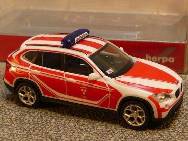 1/87 Herpa BMW X1 Kommandowagen Feuerwehr Landshut 093552