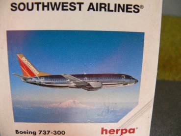 1/500 Herpa Boeing 737-300 Southwest Airlines 500555