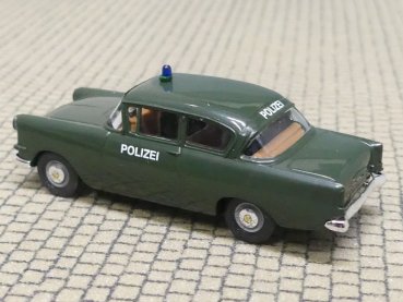 1/87 Brekina Opel Rekord P1 Polizei grün 20006