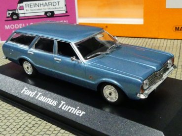 1/43 Maxichamps Ford Taunus Turnier 1970 blaumetallic  940 081311