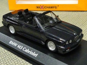 1/43 Maxichamps BMW M3 Cabriolet 1988 blaumetallic  940 020330