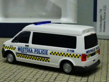 1/87 Rietze VW T6 Mestska Policie CZ 53763