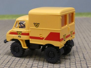 1/87 Brekina Unimog 411 Post Österreich Kasten