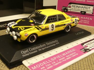 1/43 Minichamps Opel Commodore A Steinmetz 24h Spa 1970 #9 Haxhe 400704609