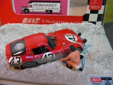 1/43 Best 9605 Alfa Romeo TZ2 LeMans 1965 Zeccoli/Rosinski