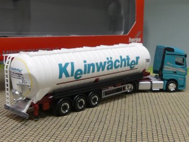 1/87 Herpa MB Actros `18 Streamspace Saugsilo-Sattelzug Kleinwächter 315494