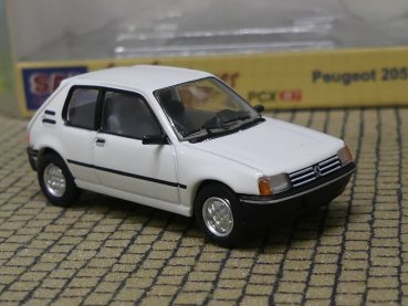 1/87 PCX Peugeot 205 XT weiß SAI 6302