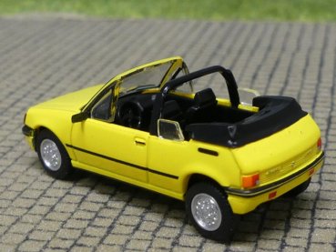 1/87 PCX Peugeot 205 CT Cabrio gelb SAI 6322