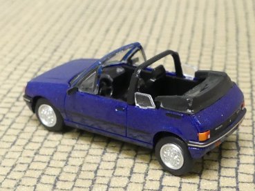 1/87 PCX Peugeot 205 CT Cabrio blau SAI 6321