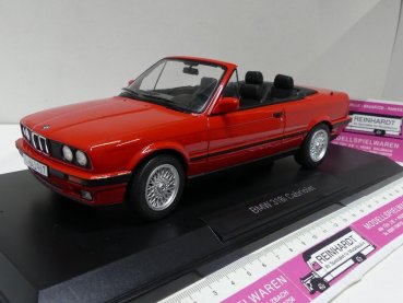 1/18 Norev BMW 318i Cabrio 1991 rot 183210