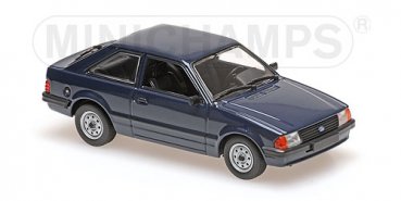 1/43 Maxichamps Ford Escort 1981 blau 940085000