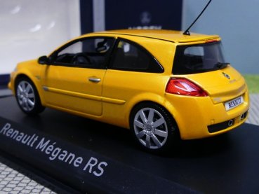 1/43 Norev Renault Megane RS 2004 gelb 517635