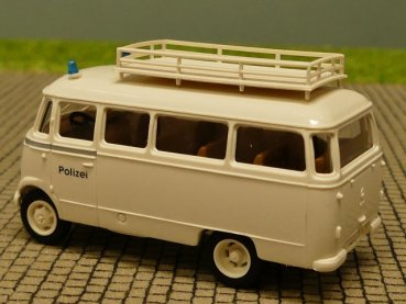 1/87 Brekina MB 319 Polizei weiß Bus 3618