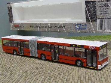 1/87 Rietze Mercedes Benz O 405 GN2 OVF Franken 76434