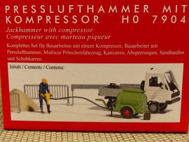 1/87 Busch Presslufthammer Bausatz 7904