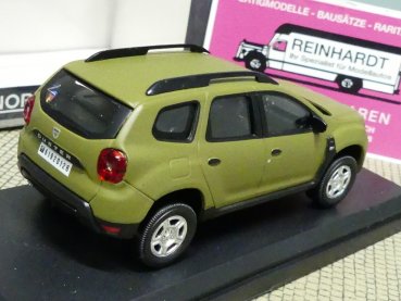 1/43 Norev Dacia Duster 2020 Armee mattoliv 509017