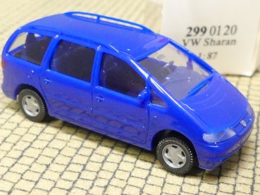 1/87 Wiking VW Sharan dunkelblau 299 01