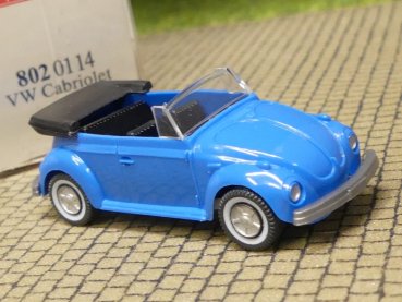 1/87 Wiking VW Käfer Cabrio blau 802 01