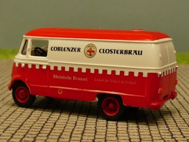 1/87 Brekina MB 319 Coblenzer Closterbräu Kasten Sondermodell