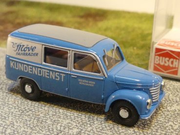 1/87 Busch Barkas V901/2 Halbbus Möve Fahrräder Mühlhausen 51289