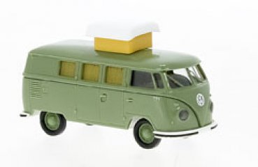 1/87 Brekina # 2242 VW T1 b Camper grün 31616