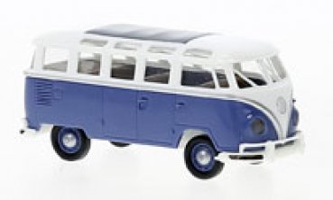 1/87 Brekina # 2246 VW T1 b Samba blau/weiß 31847