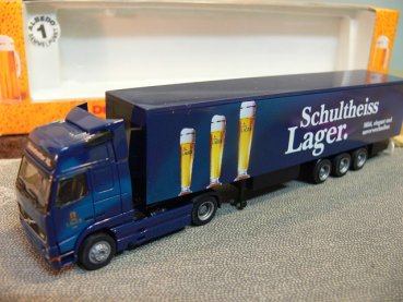 1/87 Herpa Albedo Volvo FH 16 Koffer-SZ Schultheiss Lager 320047