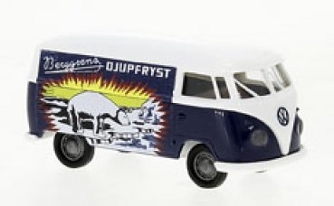 1/87 Brekina VW T1 b # 2199 Berggrens Djupfryst Schweden Kasten 32738