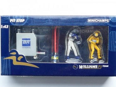 1/43 Minichamps Williams F1 Tank Set Pit Stop 343 100051