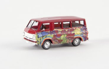 1/87 Brekina Dodge A 100 Bus Hippie Bus 34319