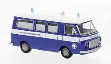 1/87 Brekina Fiat 238 Bus Croce Bianca Milano 34418