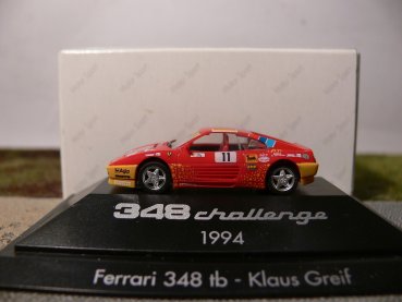 1/87 Herpa Ferrari 348 tb challenge 1994 #11 Klaus Greif 036252